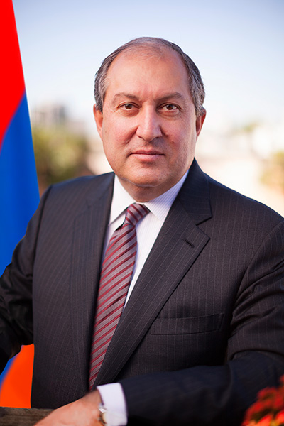 Президент Армении Армен Саркисян поблагодарил Кафедру ЮНЕСКО за участие в Summit of Minds